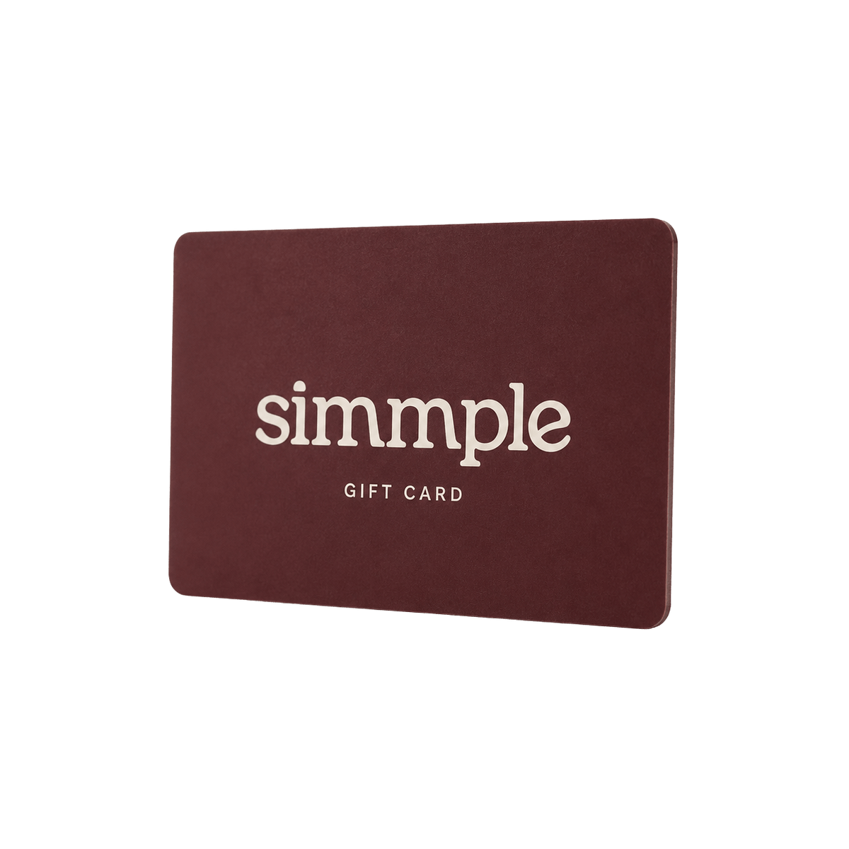 Simmple Digital Gift Card